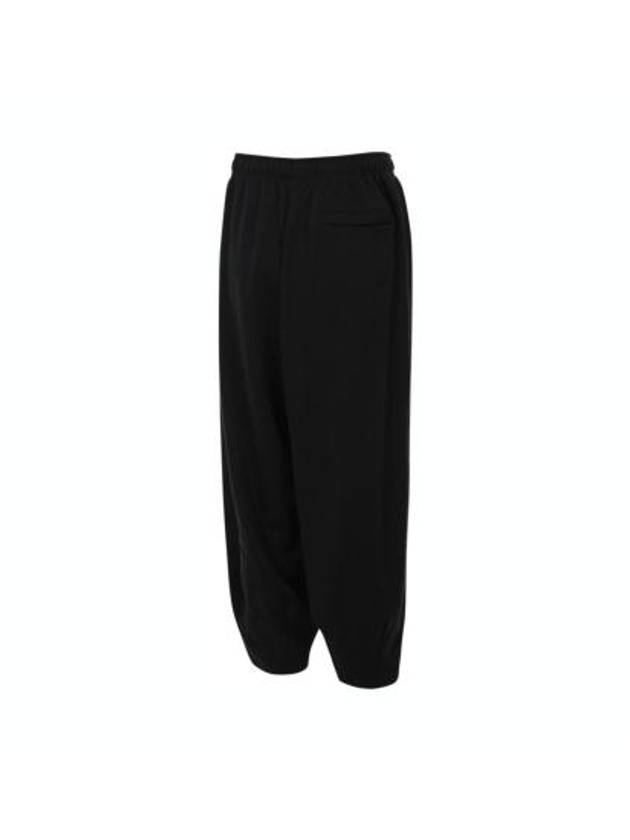 Club Fleece Oversized French Terry Track Pants Black - NIKE - BALAAN 3