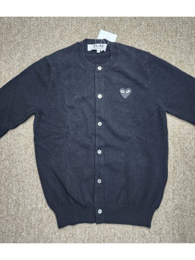 W Play Comme des Gar ons Black Heart Knit Cardigan AZ N023 051 1 - COMME DES GARCONS PLAY - BALAAN 1