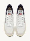 Open Mesh Mid Low Top Sneakers White - AUTRY - BALAAN 6