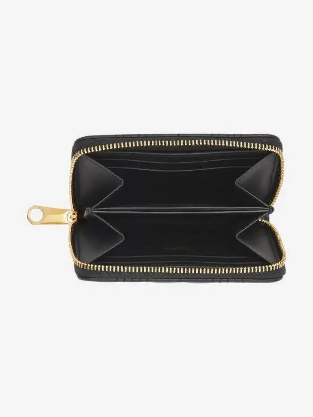 Women's Lola Quilted Zipper Card Wallet Black - BURBERRY - BALAAN 3