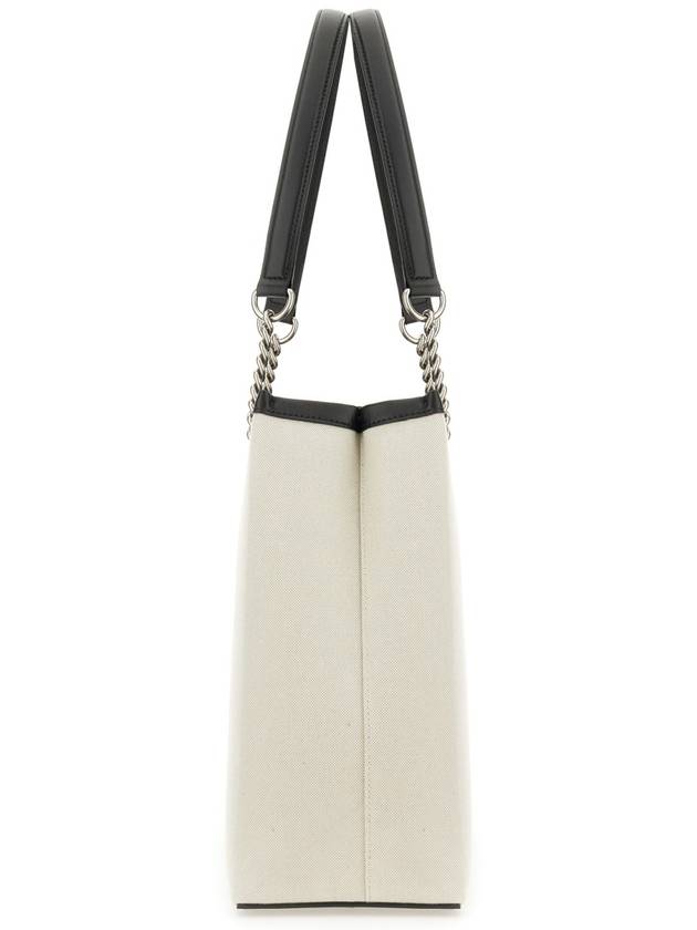 Duty Free Canvas Tote Bag White - BALENCIAGA - BALAAN 4