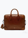 Belgrave Single Leather Brief Case Brown - MULBERRY - BALAAN 2