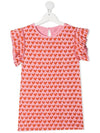 Kids Women Heart Print T Shirt 602649 SQJD3 H503 - STELLA MCCARTNEY - BALAAN 2