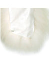 12th Anniversary Raccoon Fur Muffler Ivory CL001 C1016 - MR & MRS ITALY - BALAAN 4