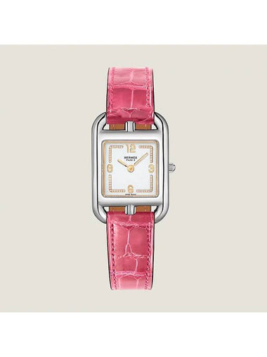 Women s Cape Cod Watch Swift Calfskin Small Size Franvoise Color Gold 31mm W054763WW00 - HERMES - BALAAN 1