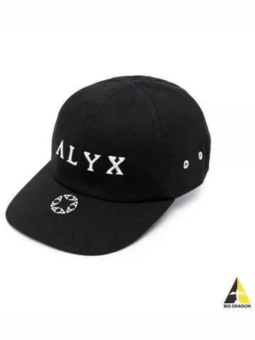 ALYX monogram logo cap black AAUHA0060FA04 - 1017 ALYX 9SM - BALAAN 1