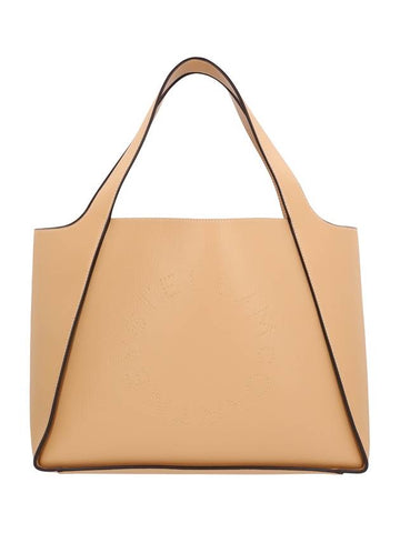 TOTE GRAINY MAT EMBOSSED WITH STU - STELLA MCCARTNEY - BALAAN 1