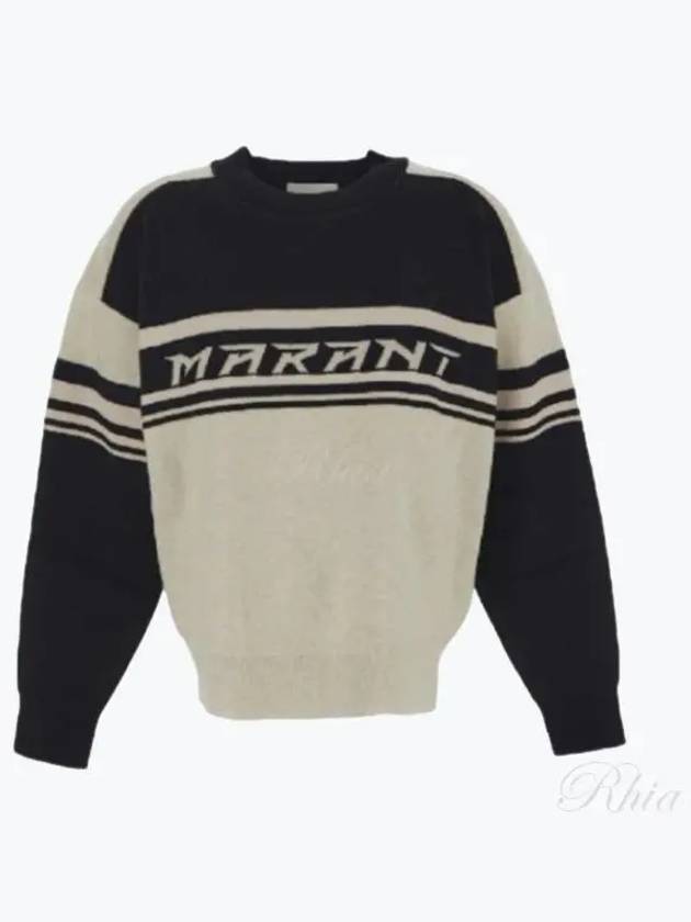 Cali Sweater Knitwear PU0161FA A3L63E 01BK - ISABEL MARANT - BALAAN 1