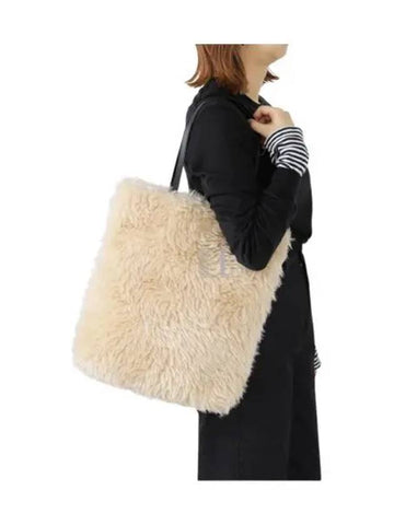 fur tote bag - AMOMENTO - BALAAN 1