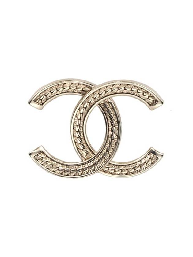 Brooch CC Logo Pin Gold - CHANEL - BALAAN 1