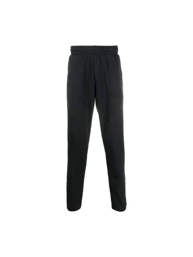 Navy Fox Patch Pocket Jogger Track Pants Black - MAISON KITSUNE - BALAAN 1