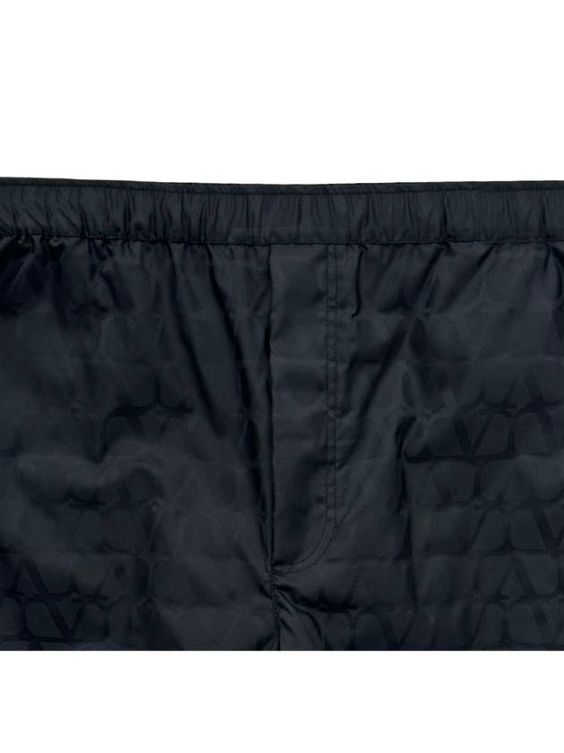 Men's Toile Iconographe Shorts Black - VALENTINO - BALAAN 5