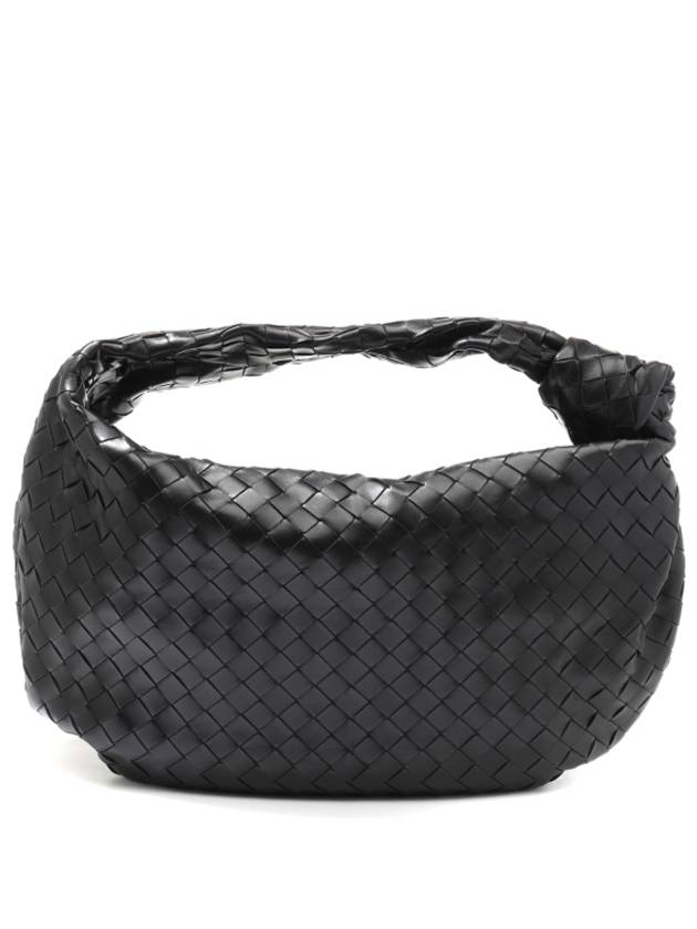 Intrecciato Jody Small Shoulder Bag Black - BOTTEGA VENETA - BALAAN 6