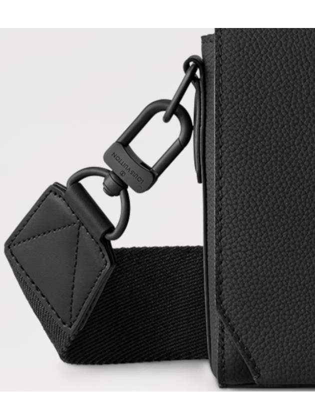 Takeoff PM Aerogram Messenger Bag Black - LOUIS VUITTON - BALAAN 6