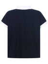 Wappen color combination collar neck short sleeve T-shirtMW3AE110 - P_LABEL - BALAAN 5