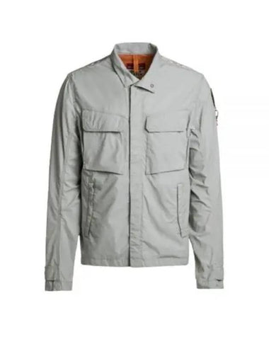 Men's Norbert Button Up Jacket Grey - PARAJUMPERS - BALAAN 1