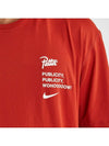 01AH6490630X PataShort Sleeve TShirtDragon Red - NIKE - BALAAN 4