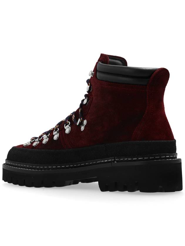 Dsquared2 Suede Ankle Boots Dsquared2, Men's, Burgundy - DSQUARED2 - BALAAN 5