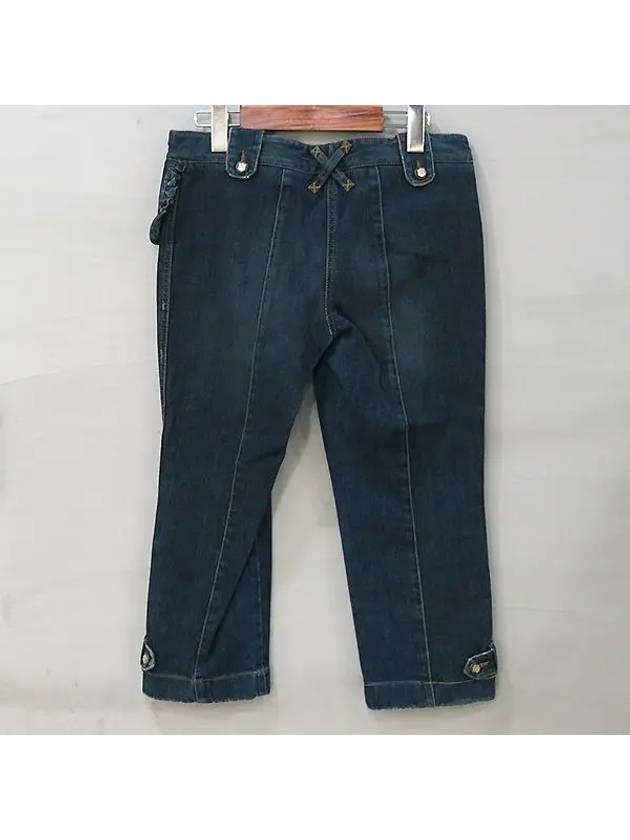 G8542 Side button decoration three quarter length women s jeans size 42 - DOLCE&GABBANA - BALAAN 3