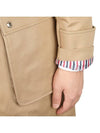 Mackintosh Snap Front Rain Parka Beige - THOM BROWNE - BALAAN 8