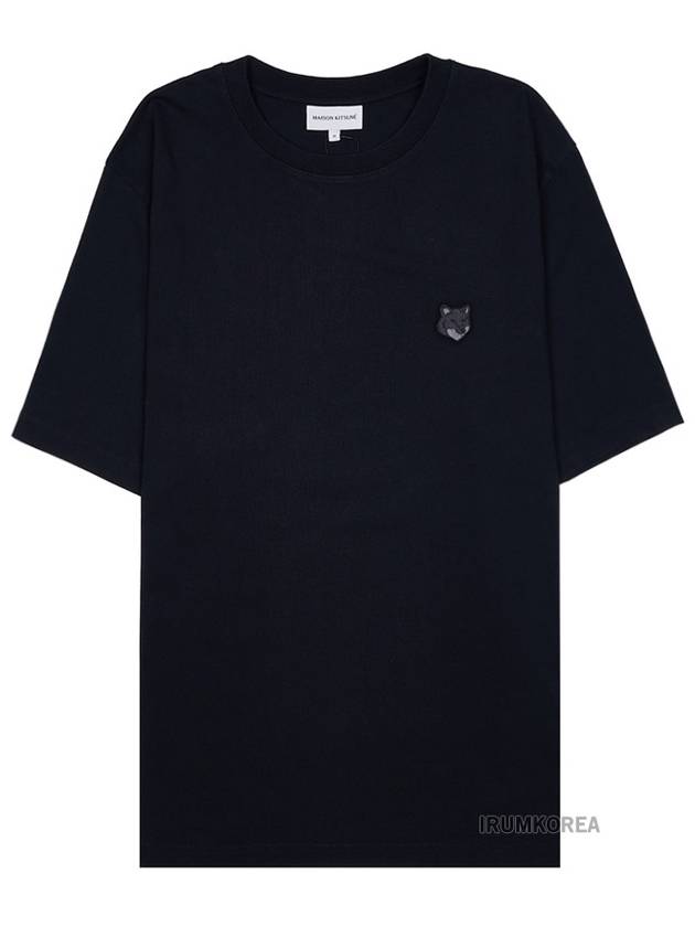 Bold Fox Head Patch Comfort Short Sleeve T-Shirt Black - MAISON KITSUNE - BALAAN 9