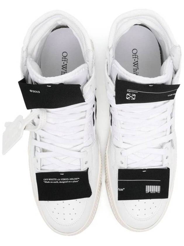 3 0 Off Court Leather Sneakers OMIA065C99LEA005 - OFF WHITE - BALAAN 5