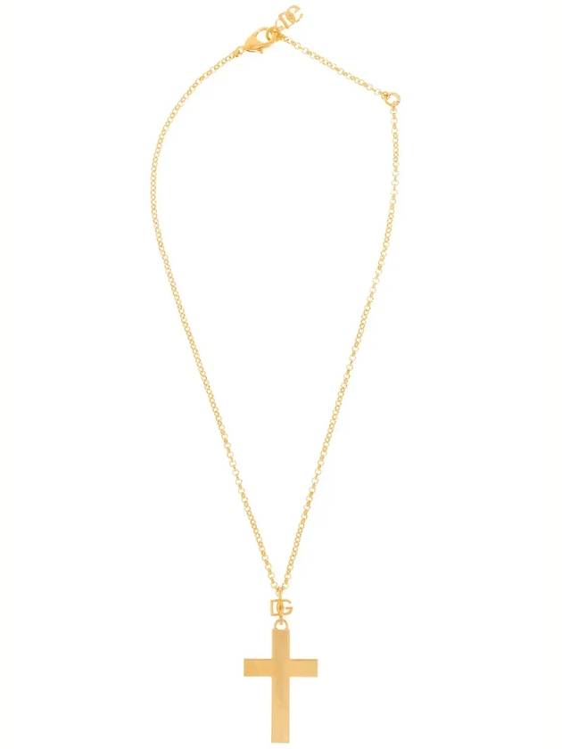 cross pendant necklace WNQ4C1W1111 ZOO00 - DOLCE&GABBANA - BALAAN 1