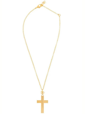 cross pendant necklace WNQ4C1W1111 ZOO00 - DOLCE&GABBANA - BALAAN 1