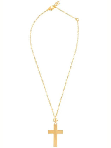 cross pendant necklace WNQ4C1W1111 ZOO00 - DOLCE&GABBANA - BALAAN 1