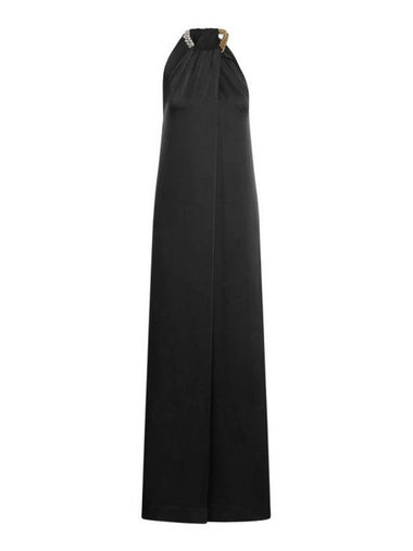 24FW midi dress 6100863AU3091000 BLACK - STELLA MCCARTNEY - BALAAN 1