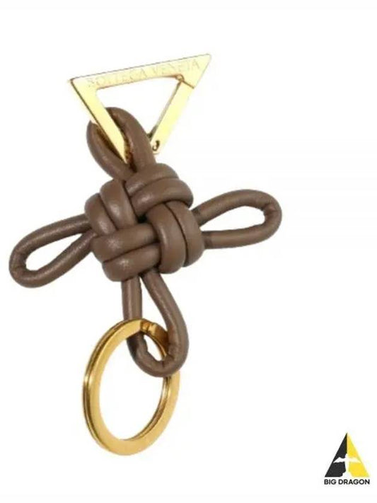 Triangle Nappa Key Holder Brown - BOTTEGA VENETA - BALAAN 2