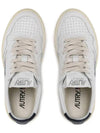 Medalist Black Heel Tab Low Top Sneakers White - AUTRY - BALAAN 3