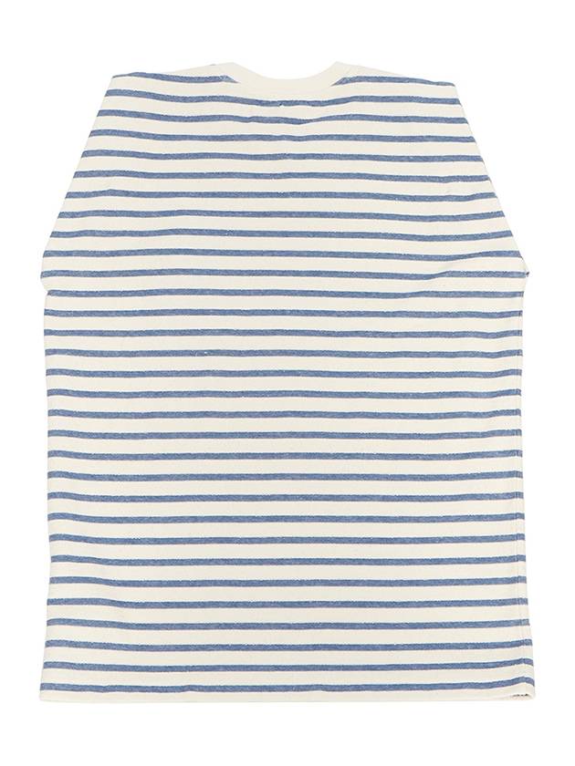 Grape Stripe Sleeveless Natural Blue - JW ANDERSON - BALAAN 3