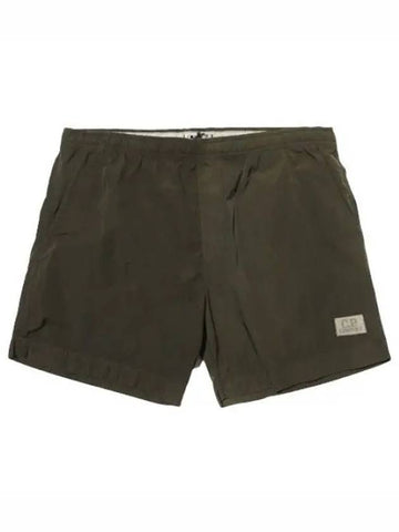 Eco Chrome Logo Patch Swim Pants Shorts Short - CP COMPANY - BALAAN 1