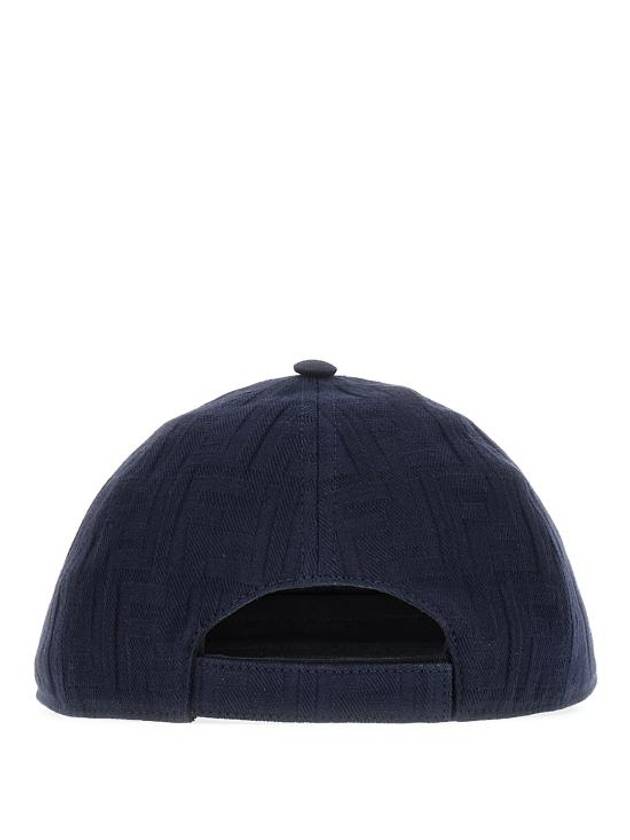 Semi Motif Denim Ball Cap Blue - FENDI - BALAAN 4