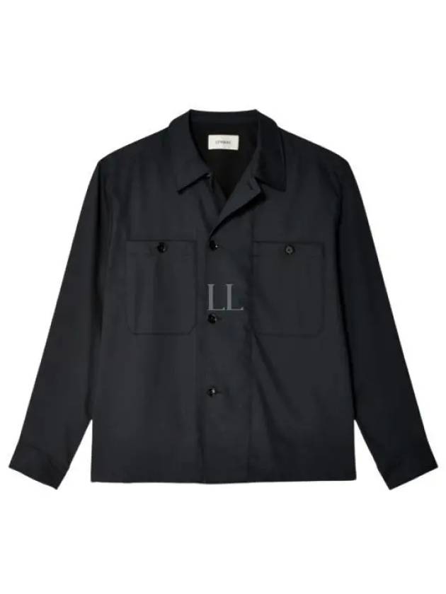 Soft Military Long Sleeve Shirt Black - LEMAIRE - BALAAN 2