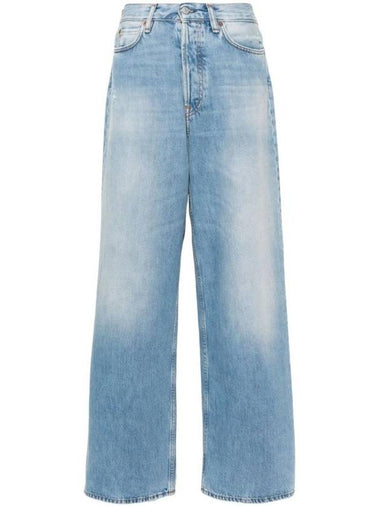 High Rise Wide Jeans Blue - ACNE STUDIOS - BALAAN 1