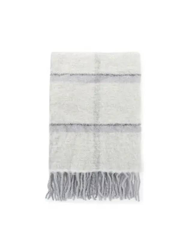 Fabiana Filippi Alpaca Muffler Gray SAD222B911 - FABIANA FILIPPI - BALAAN 1