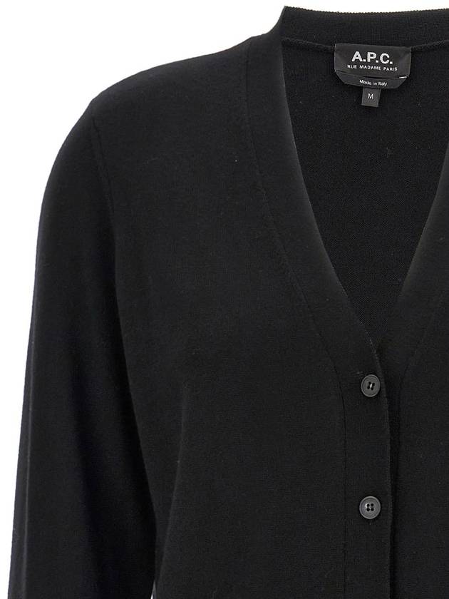 Salome Cardigan Black - A.P.C. - BALAAN 4