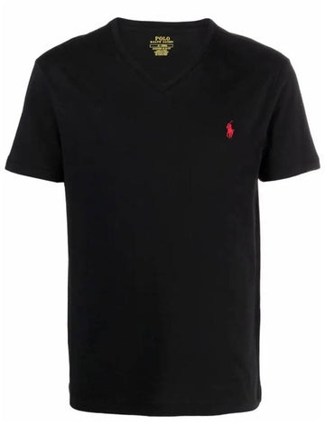 24SS Polo Men's Pony Logo Embroidered Short Sleeve Tshirt 710671453010 - RALPH LAUREN - BALAAN 1