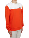 Men's Jeff Crew Neck Polyester Sweatshirt Fiery Red - J.LINDEBERG - BALAAN 4