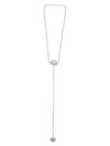 Anagram Pendant Necklace Silver - LOEWE - BALAAN 3