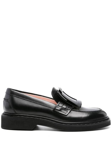 Women's VIV RANGERS LEATHER LOAFERS RVW54825190RBTB999 - ROGER VIVIER - BALAAN 1