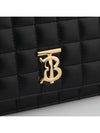 Lola Gold Logo Quilted Mini Cross Bag Black - BURBERRY - BALAAN 3