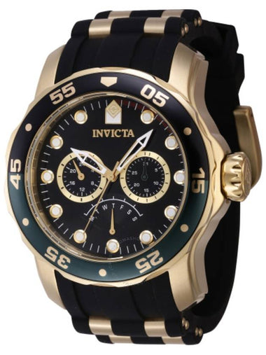 Invicta Pro Diver GMT Quartz Black Dial Men's Watch 46969 - INVICTA - BALAAN 1