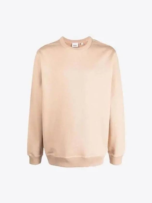 Check EKD Cotton Sweatshirt Soft Fawn - BURBERRY - BALAAN 2