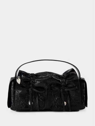 shoulder bag A10367 900 BLACK - ACNE STUDIOS - BALAAN 1