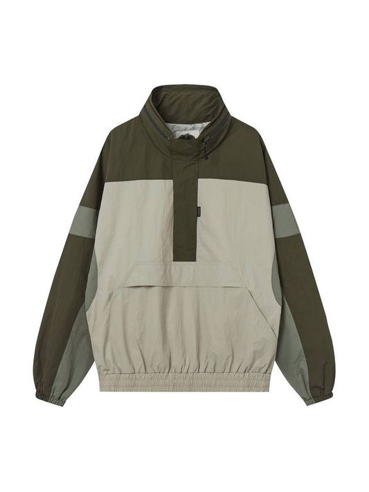 Color Block Anorak Khaki - HARDGEAR APPAREL - BALAAN 2