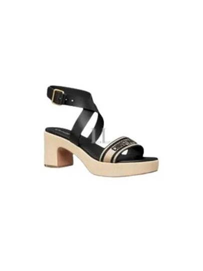 Dway Sandal Heels Black - DIOR - BALAAN 2