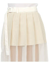 2407238 151 Women s Long Pleated Skirt - SACAI - BALAAN 7